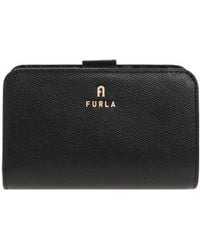 Furla - Logo-Plaque Zipped Wallet - Lyst