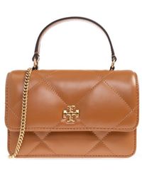 Tory Burch - Mini Kira Diamond-Quilted Tote Bag - Lyst