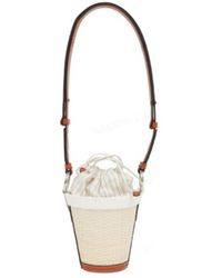 Maison Margiela - Woven Drawstring Shoulder Bag - Lyst