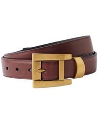 Versace - Rectangular-Buckle Belt - Lyst