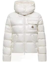 Moncler - Andro Hooded Short Down Jacket - Lyst