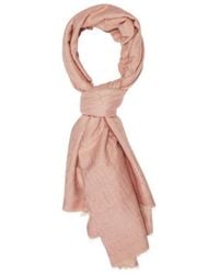 Moschino - Logo Intarsia Knitted Scarf - Lyst