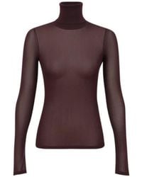 Zimmermann - Fine Knit High Neck Top - Lyst