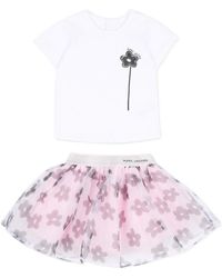 Marc Jacobs - Floral-Print Skirt And T-Shirt Two-Piece Set - Lyst