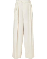 Calvin Klein - Alexandra Pleated Trousers - Lyst