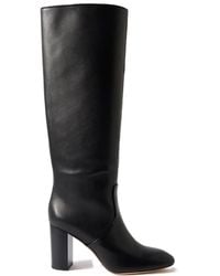 Loeffler Randall - Solid Color Leather Knee Boots - Lyst