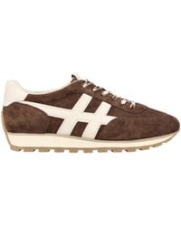 Hogan - Low Top Lace-Up Sneakers - Lyst