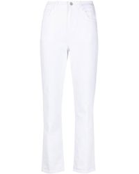 Liu Jo - Crystal-Embellished Belt Skinny Jeans - Lyst
