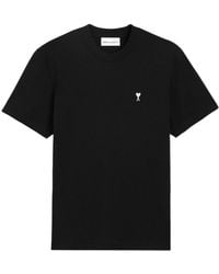 Ami Paris - Ami Adc Logo T-Shirt - Lyst