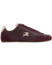 Burberry - Knight Lace-Up Runner Sneakers - Lyst