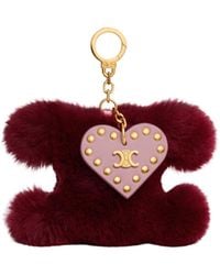 Celine - Triomphe Pom-Pom Charm - Lyst