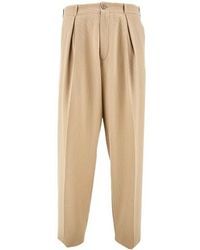 Emporio Armani - Technical Fabric Trousers - Lyst