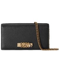 Gucci - Interlocking G Wallet On Chain - Lyst
