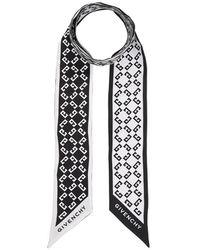Givenchy - Pointed Silk Scarf - Lyst
