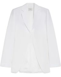 Sportmax - Single-Breasted Long-Sleeved Jacket - Lyst