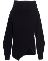 Stella McCartney - Roll-Neck Rib-Knit Jumper - Lyst