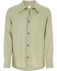 Bottega Veneta - Long-Sleeved Button-Up Shirt - Lyst