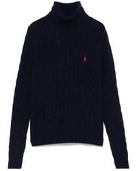 Polo Ralph Lauren - Roll Neck Knitted Jumper - Lyst
