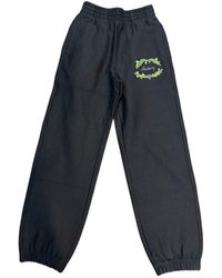 Burberry - Logo Embroidered Track Pants - Lyst