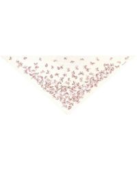 Dior - Camo Papillon Triangle Scarf - Lyst