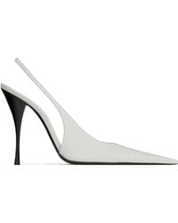 Saint Laurent - Open-Toe High-Heeled Sandals - Lyst