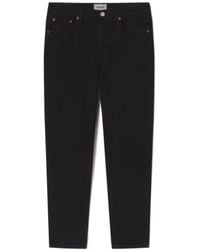 Agolde - Buttoned Straight-Leg Jeans - Lyst