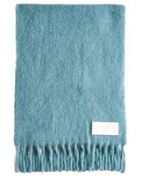 Ami Paris - Fringed Scarf - Lyst