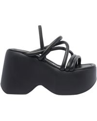Vic Matié - Strappy Platform Sandals - Lyst
