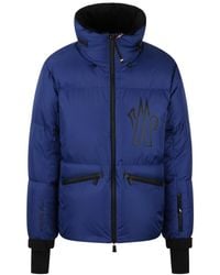 Moncler - Grenoble Logo Printed Padded Jacket - Lyst