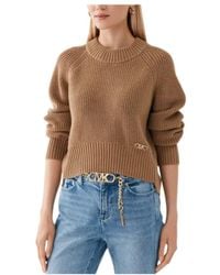 Michael Kors - Logo Logo Knitted Sweater - Lyst