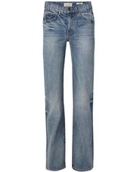Nili Lotan - High-Rise Straight-Leg Jeans - Lyst