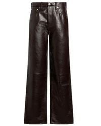 Rag & Bone - Leather Trousers - Lyst