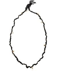 Jil Sander - Twisted Chain Designed Long Necklace - Lyst