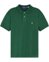 Polo Ralph Lauren - Logo Embroidered Short-Sleeved Polo Shirt - Lyst
