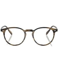 Oliver Peoples - Riley-R Pantos-Frame Glasses - Lyst