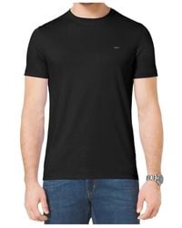 Michael Kors - Logo Embroidered Crewneck T-Shirt - Lyst