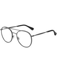Jimmy Choo - Eyewear Round Frame Glasses - Lyst
