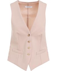 Max Mara - V-Neck Buttoned Vest - Lyst