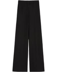 Max Mara - Technical-Jersey Trousers - Lyst