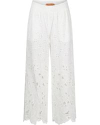 Ermanno Scervino - Openwork Trousers - Lyst