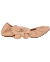 Zimmermann - Orchid Ballet Flats - Lyst