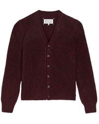 Maison Margiela - Wool-Blend Cardigan - Lyst