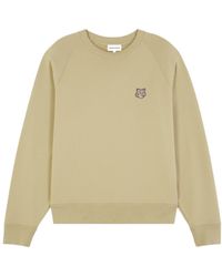 Maison Kitsuné - Maison Kitsuné Bold Fox Head Patch Oversized Sweatshirt - Lyst