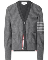 Thom Browne - Button-Up Cardigan - Lyst