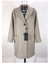 Weekend by Maxmara - Long-Sleeved Lapel Coat - Lyst