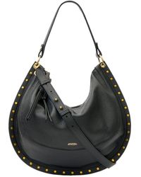 Isabel Marant - Oskan Soft Studded Large Shoulder Bag - Lyst
