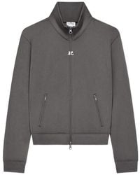Courreges - Zip-Up Logo Jacket - Lyst