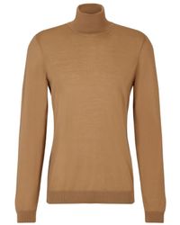 BOSS - Boss Roll-Neck Knitted Jumper - Lyst