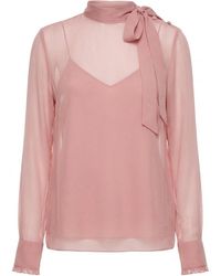Gucci - Crepe Blouse - Lyst