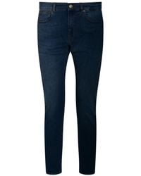 Incotex - Logo Patch Slim-Fit Jeans - Lyst